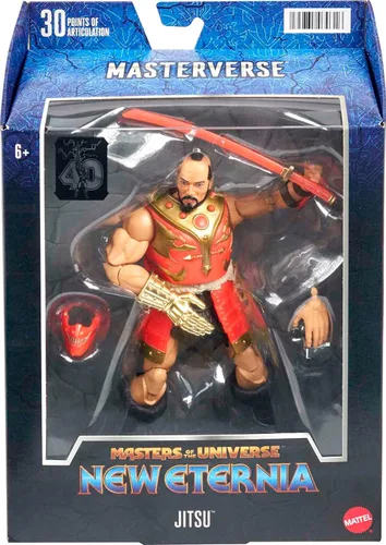 Vista 6 de Masters of the Universe Masterverse Jitsu - Figura de acción con accesorios, MOTU de 7 pulgadas, regalo coleccionable