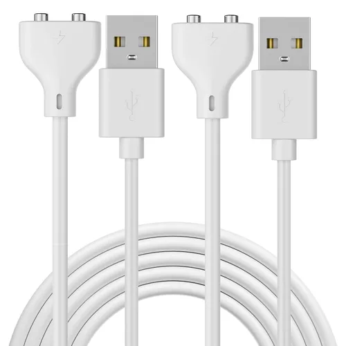 Vista 7 de Cable de carga magnético USB DC de 0.197 in, cable de carga de repuesto, 2.6 pies (0.197 in/0.2 pulgadas)