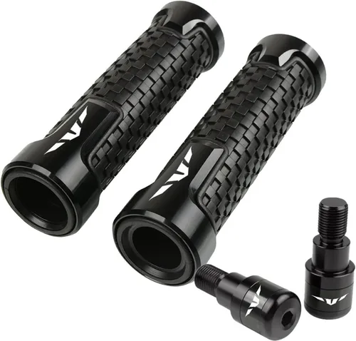 Vista 4 de Motocicleta para MT09 Tracer MT10 MT125 MT01 MT-09 MT-10 MT-01 2015 2016 manillar de motocicleta Manillar Agarraderas de mano extremos tapa tapón