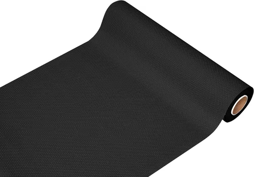 Vista 16 de EVALAND Revestimientos de estantes para gabinetes de cocina sin adhesivo de 12" x 33 pies, color beige, forro para cajones antideslizante, lavable