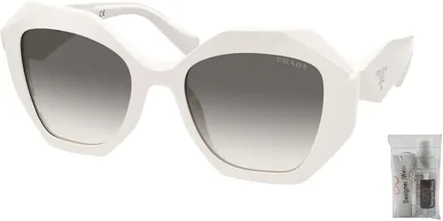Vista 2 de Prada PR16WS Irregular Sunglasses for Women BUNDLE with Designer iWear Complimentary Eyewear Kit