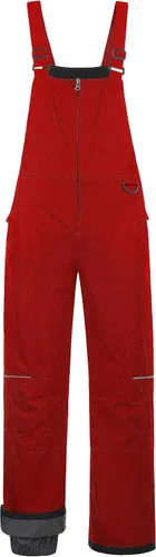 Vista 16 de CREATMO US Baberos de Nieve para Niñas Pantalones de Esquí para Niños Impermeables con Aislamiento Petos de Invierno Negro