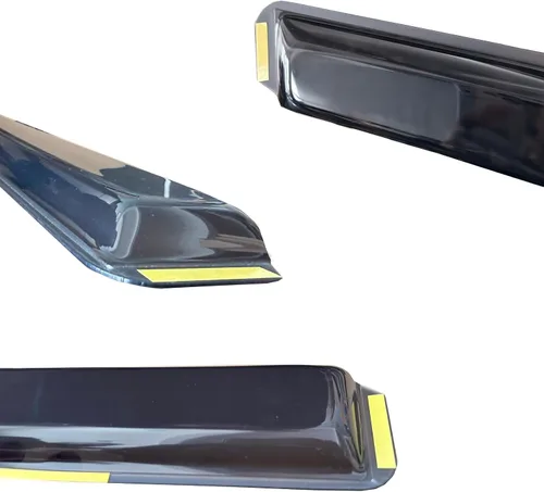 Vista 4 de inchannel - Visera de ventana compatible con Toyota 4Runner 2010-2024, protectores de lluvia, deflector de viento, humo, 4 piezas