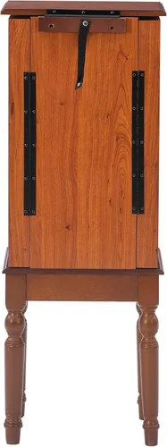 Vista 16 de Armario de joyería Powell ligeramente desgastado "Deep Cherry