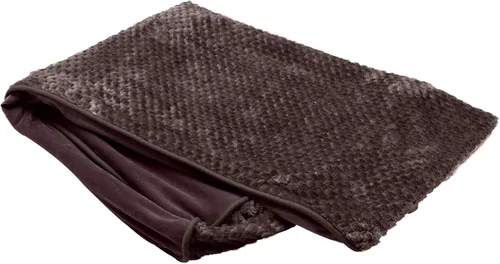 Vista 12 de Furhaven - Funda de repuesto ultraafelpada para cama de perro, color chocolate, jumbo (XL)