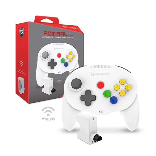 Vista 8 de Hyperkin "Admiral" Premium BT Controller for N64/ Nintendo Switch/ Lite/ PC/ Mac/ Android (Amethyst Purple) - Nintendo 64