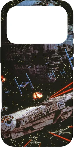 Vista 30 de Star Wars Return of the Jedi Death Star II Battle - Carcasa negra para iPhone 17