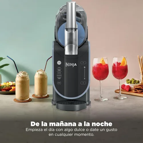 Vista 2 de Ninja SLUSHi FS301LAA FS301LAA - Máquina para hacer bebidas congeladas y granitos con tecnología RapidChill, 2.6 L (88 oz), 5 programas automáticos