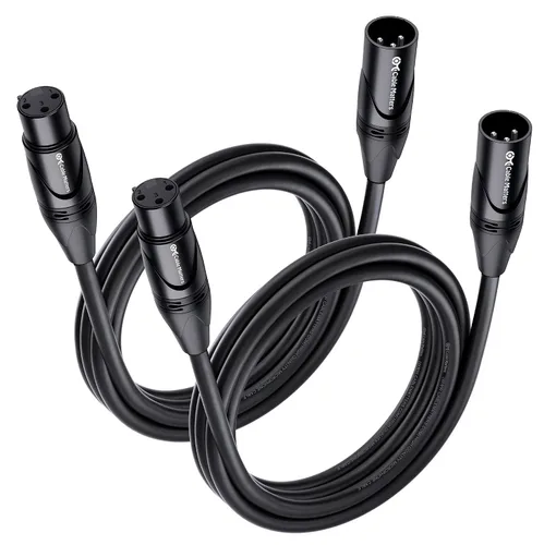 Vista 8 de Cable Matters Paquete de 2 cables XLR a XLR de alta calidad, cable