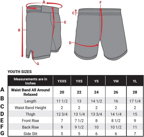 Vista 3 de Revgear Pantalones cortos de artes marciales de artes marciales de primera calidad para niños, duraderos y cómodos, abertura lateral para patear
