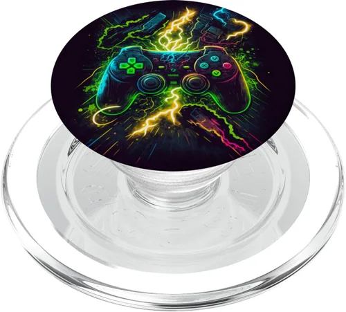 Vista 8 de Controlador de videojuegos gamer para un divertido y genial PopSockets intercambiables PopGrip