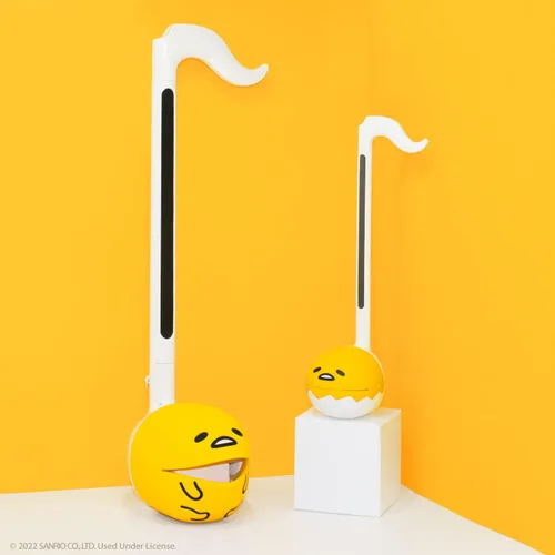 Vista 6 de Otamatone Deluxe [Sanrio Gudetama] Instrumento Musical Electrónico Sintetizador Portátil de Japón Maywa Denki de Japón