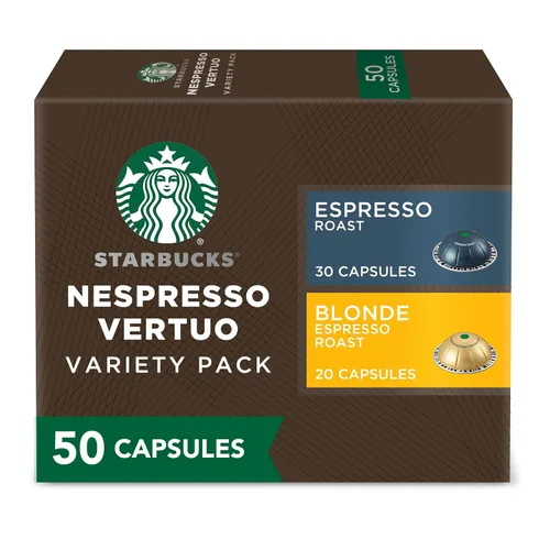 Vista 11 de Starbucks by Nespresso Cápsulas de café para máquinas Nespresso Vertuo - Rubia Espresso ASEADO - 50 CUENTA