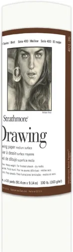Vista 4 de Strathmore Libreta de papel espiral para dibujo mediano de 11 x 14 pulgadas - 24 hojas - 400500