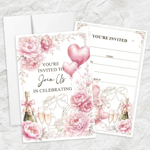 Vista 16 de AEHIE 20 juegos de invitaciones de bautizo con forma de fiesta de bautizo para baby shower, con sobres, tarjetas de invitaciones con cruz dorada