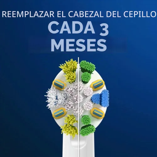 Vista 4 de Cabezales de repuesto Oral-B Floss Action para cepillo de dientes eléctrico Oral-B, paquete de 4