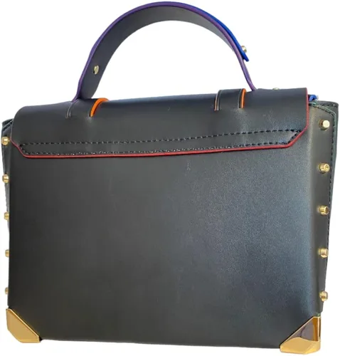 Vista 3 de Michael Kors Manhattan - Bolso mediano de cuero y logotipo