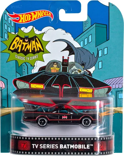 Vista 4 de Hot Wheels Retro Entertainment Diecast '66 - Vehículo móvil