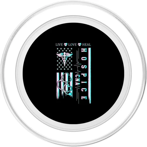Vista 2 de Hospice CNA Life Certified Asistente de enfermería Hospice CNA PopSockets MagSafe PopGrip para iPhone