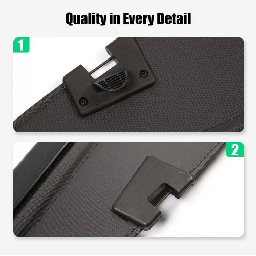 Vista 6 de MarretooAuto Cargo Cover Compatible with 13-16 for Mazda CX-5 Factory Style Black Retractable Rear Security Trunk Cover Net