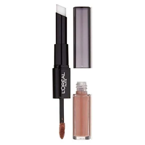 Vista 9 de Cosméticos labial de color duradero de L’oreal París, rosa (Rose Tattoo)