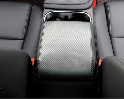 Vista 33 de Accesorios interiores personalizados para Lexus RX350 2010 2011 2012 2013 2014 2015 Cubierta de caja de reposabrazos tapa de consola central, cojín