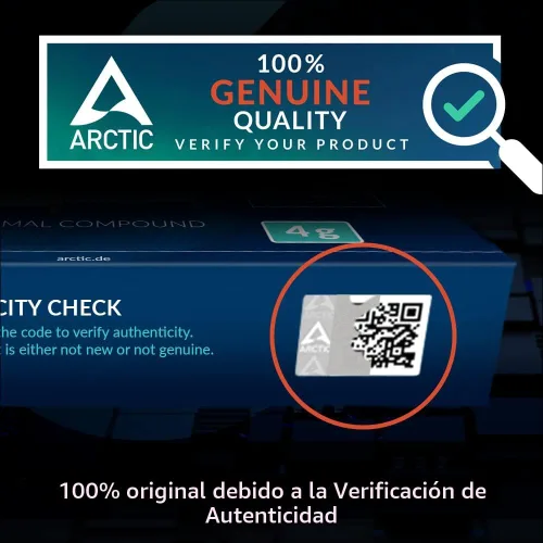 Vista 3 de ARCTIC MX-6 (4 g, incl. 6 MX Cleaner) - Pasta Térmica de Rendimiento Ultimate para CPU, Consolas, Tarjetas Gráficas, Laptops, Muy Alta Conductividad