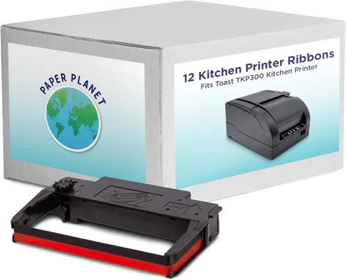 Vista 8 de PaperPlanet White Bond Paper para impresora de cocina Toast TKP300 20 rollos