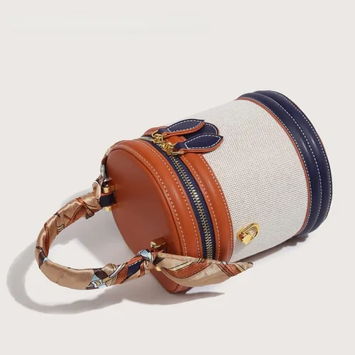 Vista 2 de DaHeng Mini bolso retro para mujer, bolso de mano vintage