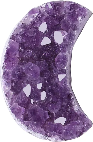 Vista 17 de ZHIYUXI Cristales y Piedras, Conjunto de Cristales, Geoda, Piedras Preciosas, Roca Natural, Protección, Cristal Crudo, Energía de Equilibrio, Reiki