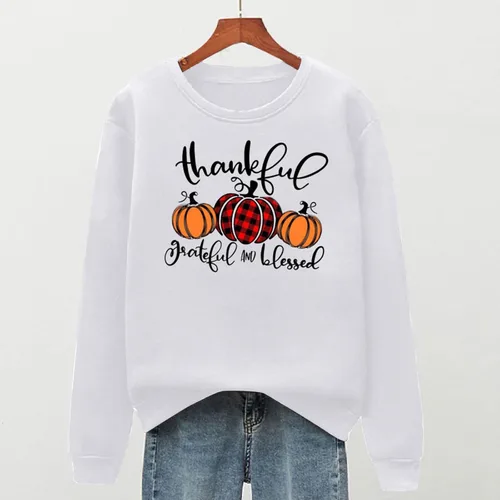 Vista 5 de Ceboyel Its Fall Yall - Sudaderas de manga larga para mujer, cuello redondo, lindas y divertidas prendas