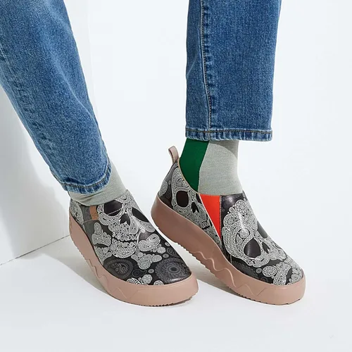 Vista 4 de UIN Zapatillas de deporte de moda para hombre Zapatos de viaje Toledo