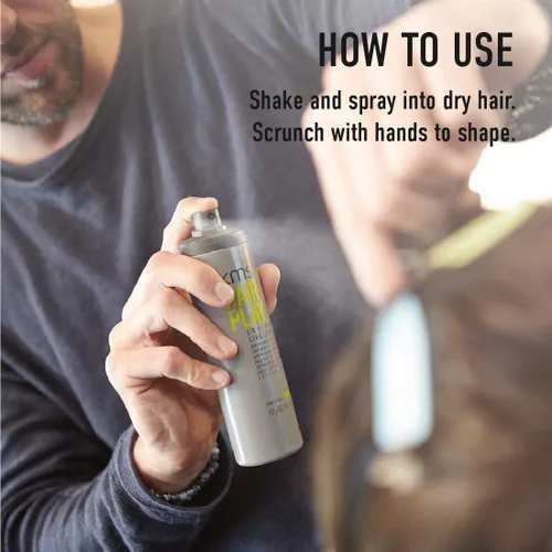 Vista 3 de KMS HAIRPLAY - Laca para el cabello con acabado de cera seca texturizante de sujeción flexible, 4.3 onzas