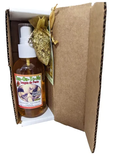Vista 3 de Atado a mí (lengua de perro o macho atado) Perfume con feromonas y amuleto para rituales y magia - Perfume C/feromonas & Amuleto, Lengua De Perro