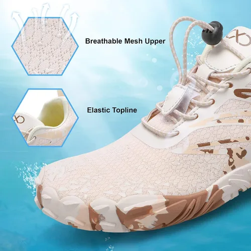 Vista 5 de XIHALOOK - Zapatos deportivos de senderismo para mujer y hombre, de secado rápido, para playa, caminar, kayak, surf, entrenamiento