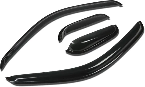 Vista 32 de Auto Dynasty 4 viseras adhesivas para ventana compatibles con Avalon de 4 puertas 2000 2001 2002 2003 2004 2000-2004, deflector protector de lluvia