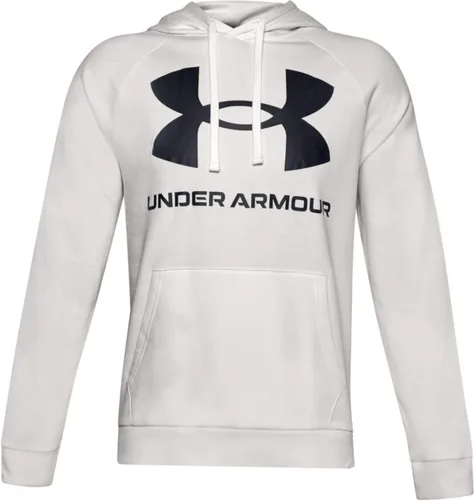 Vista 17 de Under Armour mens Rival Fleece Big Logo Hoodie (176) Fresh Clay/ Onyx White