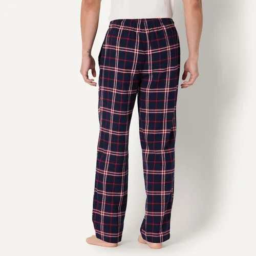 Vista 3 de Tienda Essentials - Pantalón de pijama de franela transpirable para hombre (disponible en tallas grandes y altas)