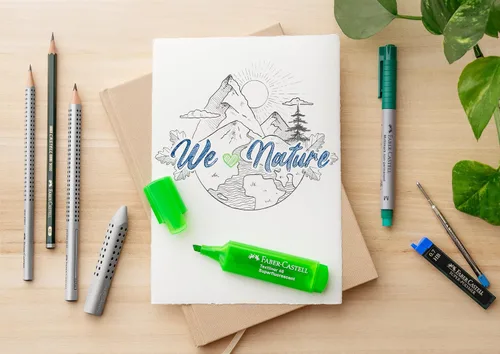 Vista 3 de Faber-Castell 12 lápices de grafito Jumbo Grip