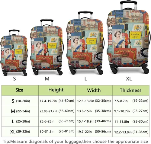 Vista 6 de France Paris Tower - Funda protectora para equipaje, diseño de torre Eiffef, funda elástica para maleta de 18242832 pulgadas, Funda para equipaje-10