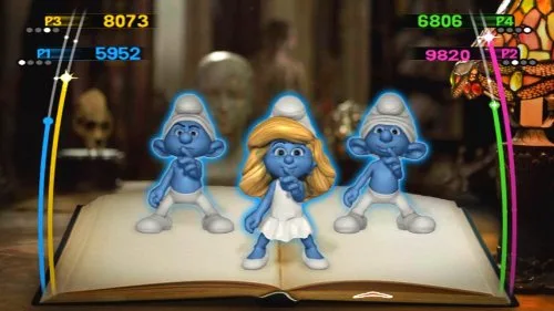 Vista 2 de The Smurfs Dance Party - Nintendo Wii