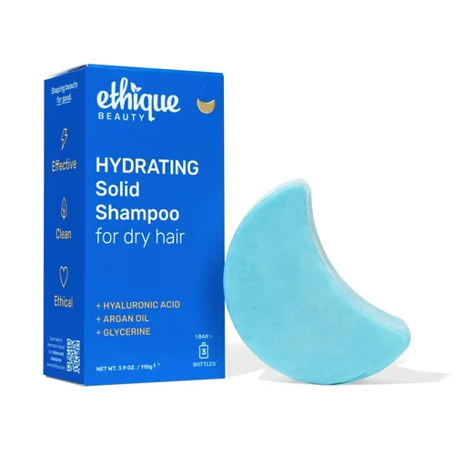 Vista 14 de Ethique Barra de champú clarificante para cabello graso con aceite de ricino, sin plástico, vegano, libre de crueldad, 3.88 onzas, anteriormente St.