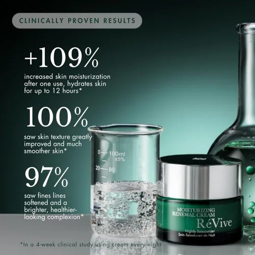 Vista 4 de RéVive, crema renovadora hidratante retexturizante nocturno, 1.7 oz