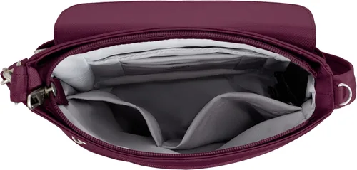 Vista 24 de Travelon Mini bolso de hombro clásico antirrobo