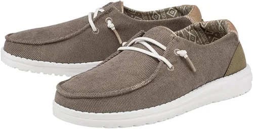 Vista 188 de Hey Dude Wendy - Zapatos de mujer, mocasines sin cordones para mujer, cómodos y ligeros
