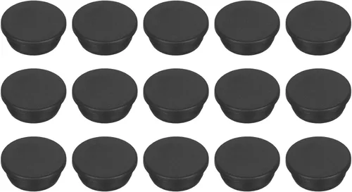 Vista 192 de MECCANIXITY - Tapones de silicona en forma de T (26mm, 1 pulgada de diámetro), color negro