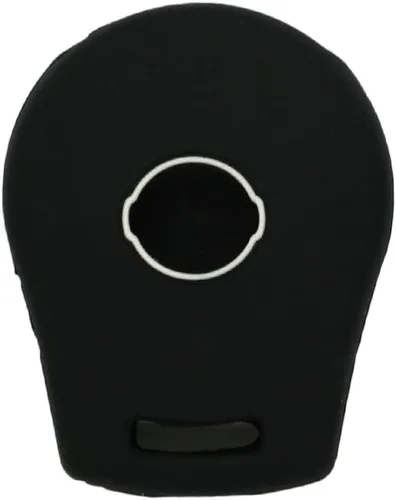 Vista 2 de SEGADEN - Funda protectora de silicona compatible con llave remota de Nissan de 3 botones CV2506 Negra