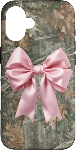 Vista 32 de Camo Pink Bow Case for iPhone 17