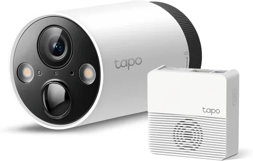 Vista 10 de [Usado] TP-Link Tapo 2K QHD Sistema de cámara de seguridad inalámbrica para exteriores, batería de hasta 180 días, visión nocturna a