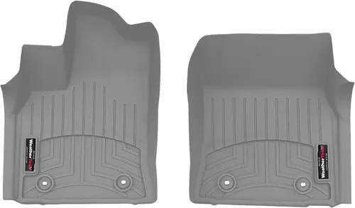 Vista 10 de Weathertech Revestimientos de suelo de ajuste personalizado para Toyota Tundra Hybrid, Tundra, Tundra - 1ª fila (4417081), Negro